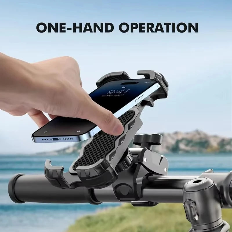 Support téléphone moto anti-vibration universel