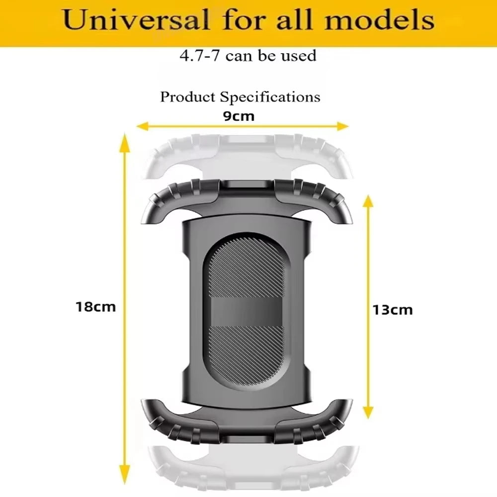 Support téléphone moto anti-vibration universel